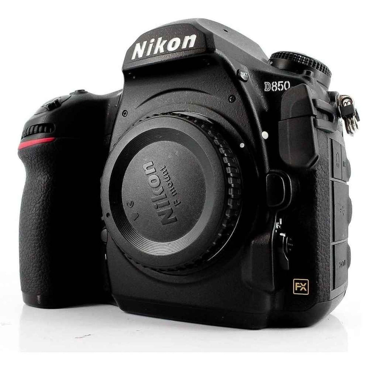 Nikon D850 FX-Format DSLR Body - nikon d850 dslr body front view