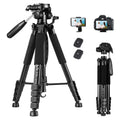74” Camera Tripod, Tripod for Camera and Phone