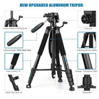74” Camera Tripod, Tripod for Camera and Phone