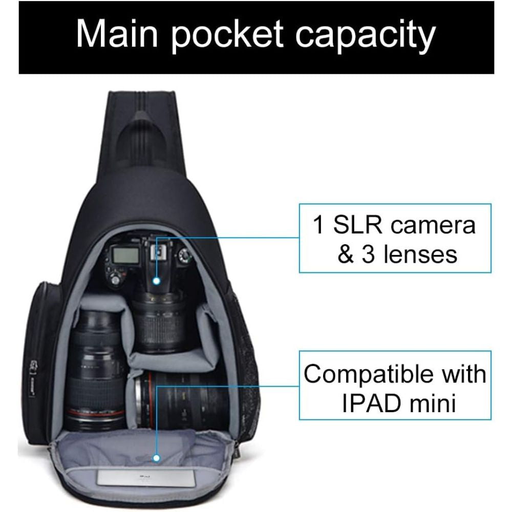 Compact Camera Sling Backpack – Everyday Carry