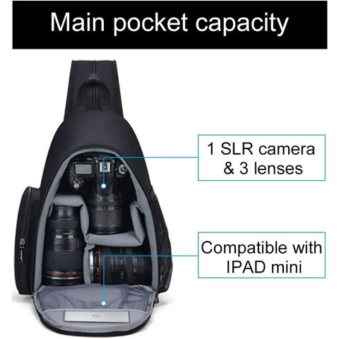 Compact Camera Sling Backpack – Everyday Carry