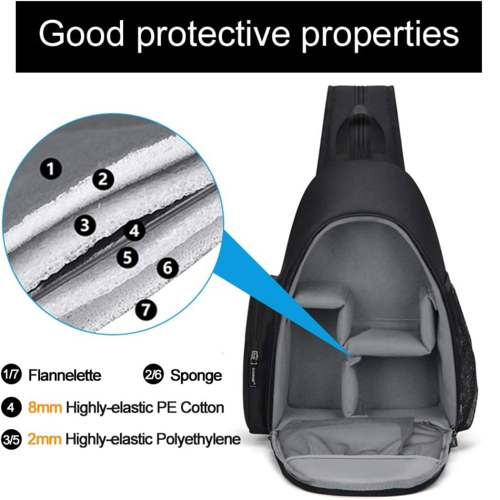 Compact Camera Sling Backpack – Everyday Carry