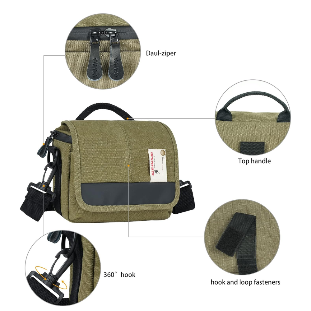 Compact Camera Sling Bag – Street & Travel Ready