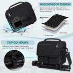 Waterproof Camera Sling Bag Crossbody Camera Bags for Photographers with Rain Cover