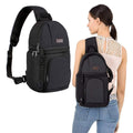 Minimalist Camera Sling Bag – Travel Ready- Black