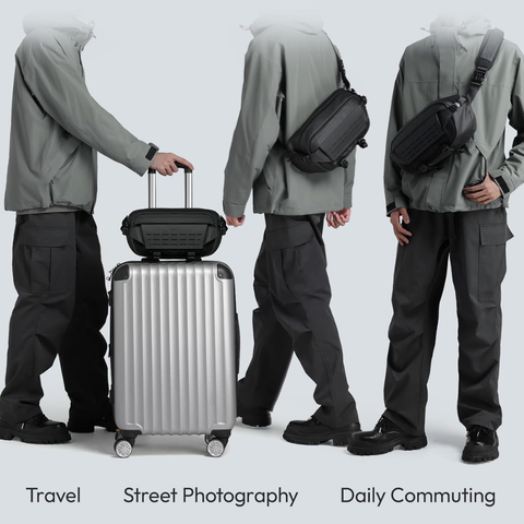 Lightweight Camera Backpack - Water-Resistant with Tripod Holder