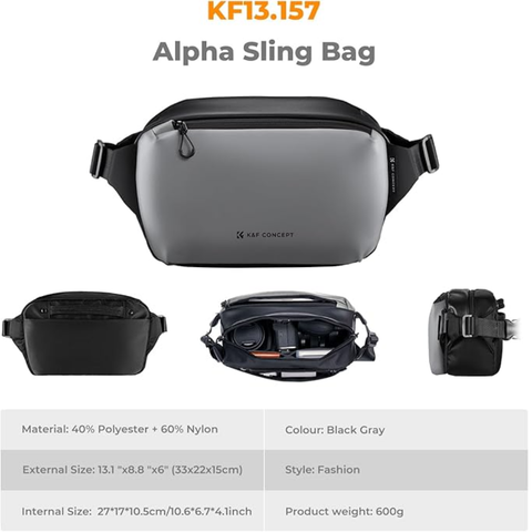 Minimal Camera Insert Organizer – Flexible Carry