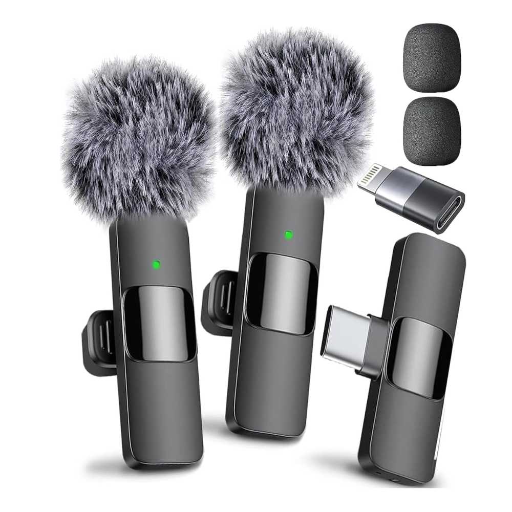Professional Wireless Microphone for iPhone