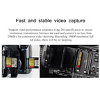 Gold and black SanDisk Extreme 32GB CompactFlash card marked 120 MB per second and UDMA 7