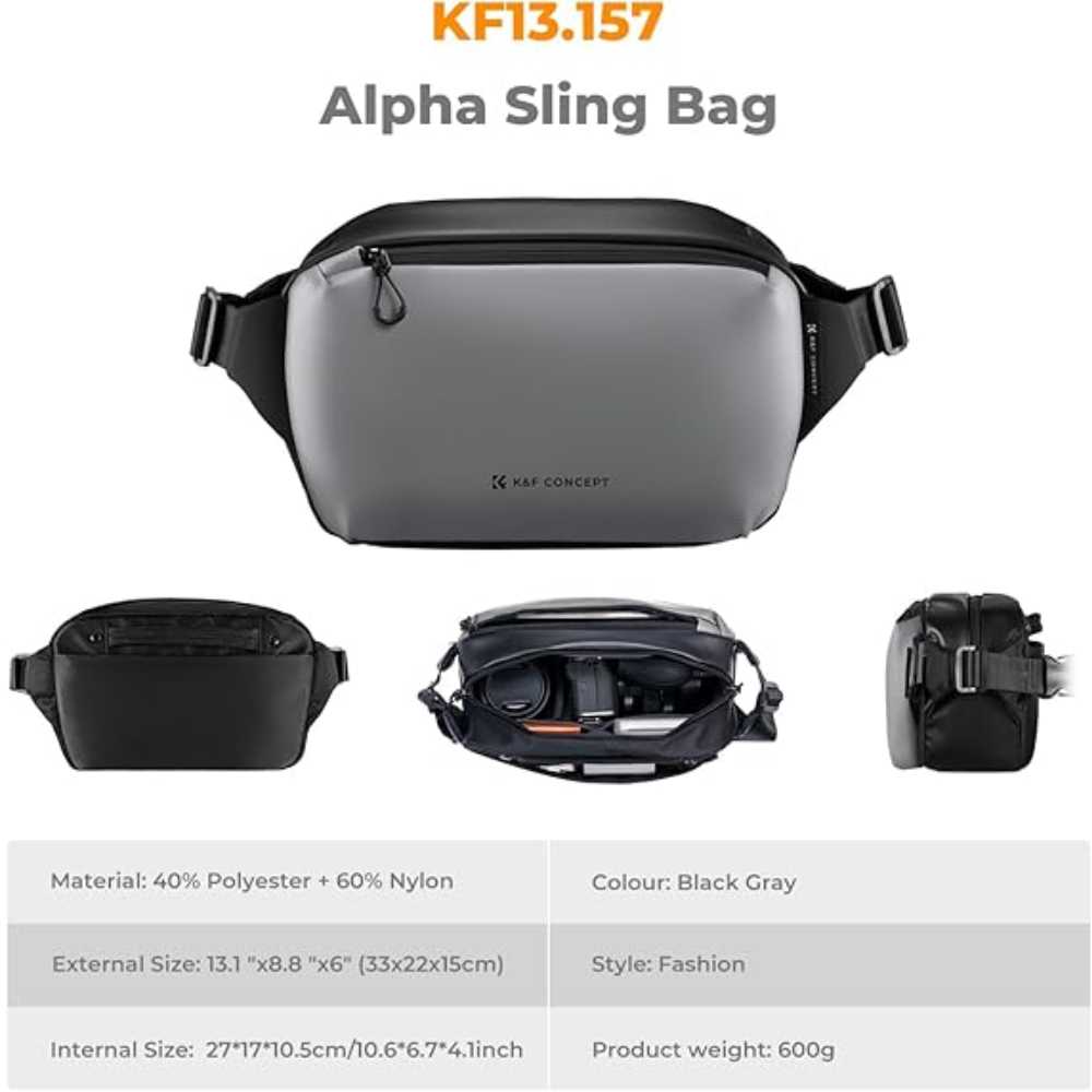 Minimal Camera Insert Organizer – Flexible Carry