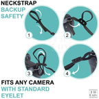OEM HiiGuy Camera Strap Extra Long 32/44 Inch